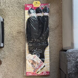 Pre-Stretched Black Hair Extensions